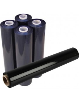 23 MICRON SİYAH STRECH 